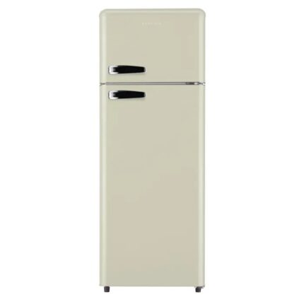 SIGNATURE SDP211VCE 211L Crème Silencieux Design Réfrigérateur 2 portes